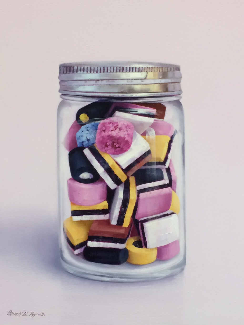 Contemporary painting by David French Le Roy
